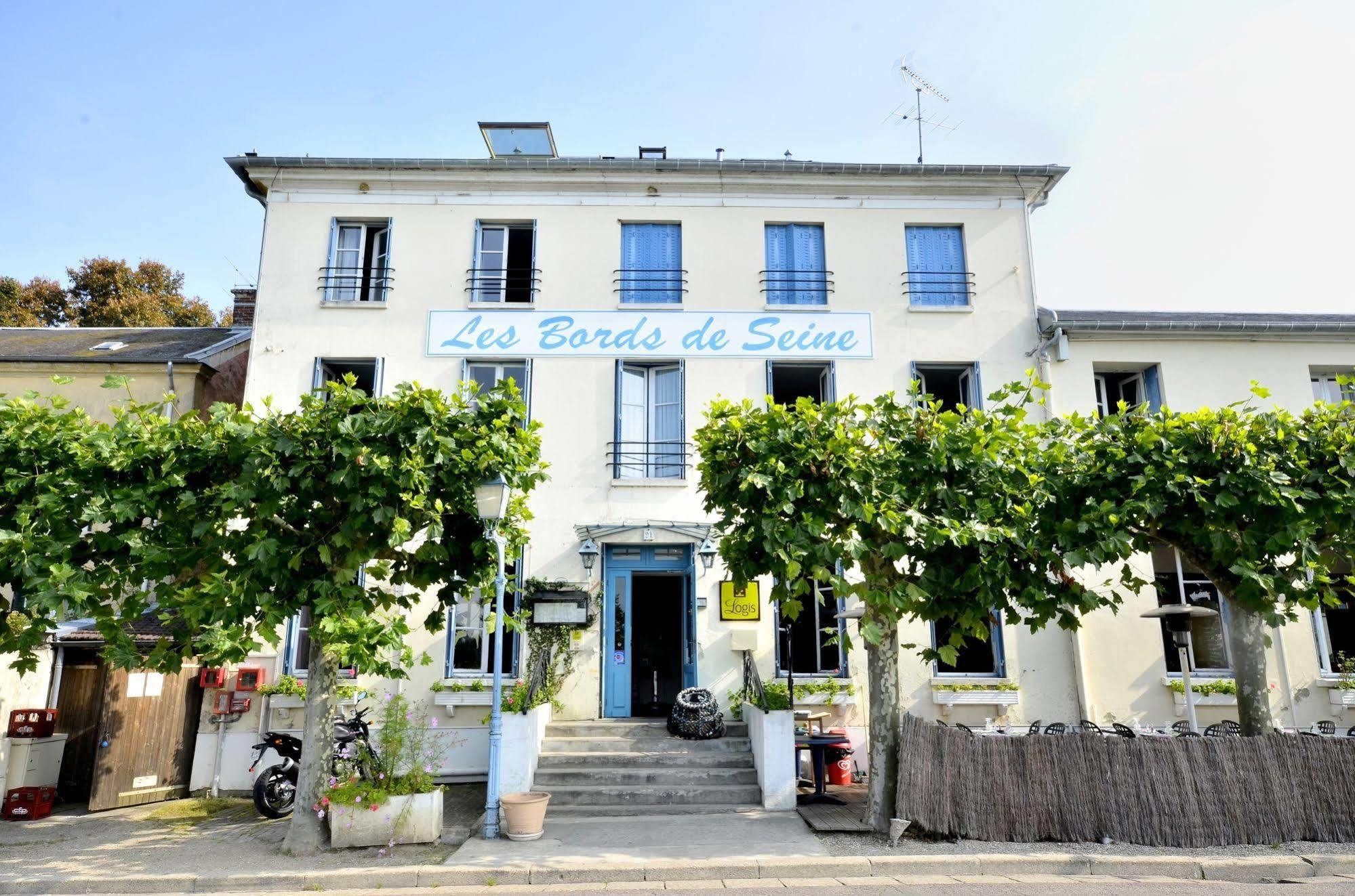 Logis Hotel & Restaurant - Les Bords De Seine La Roche-Guyon Εξωτερικό φωτογραφία
